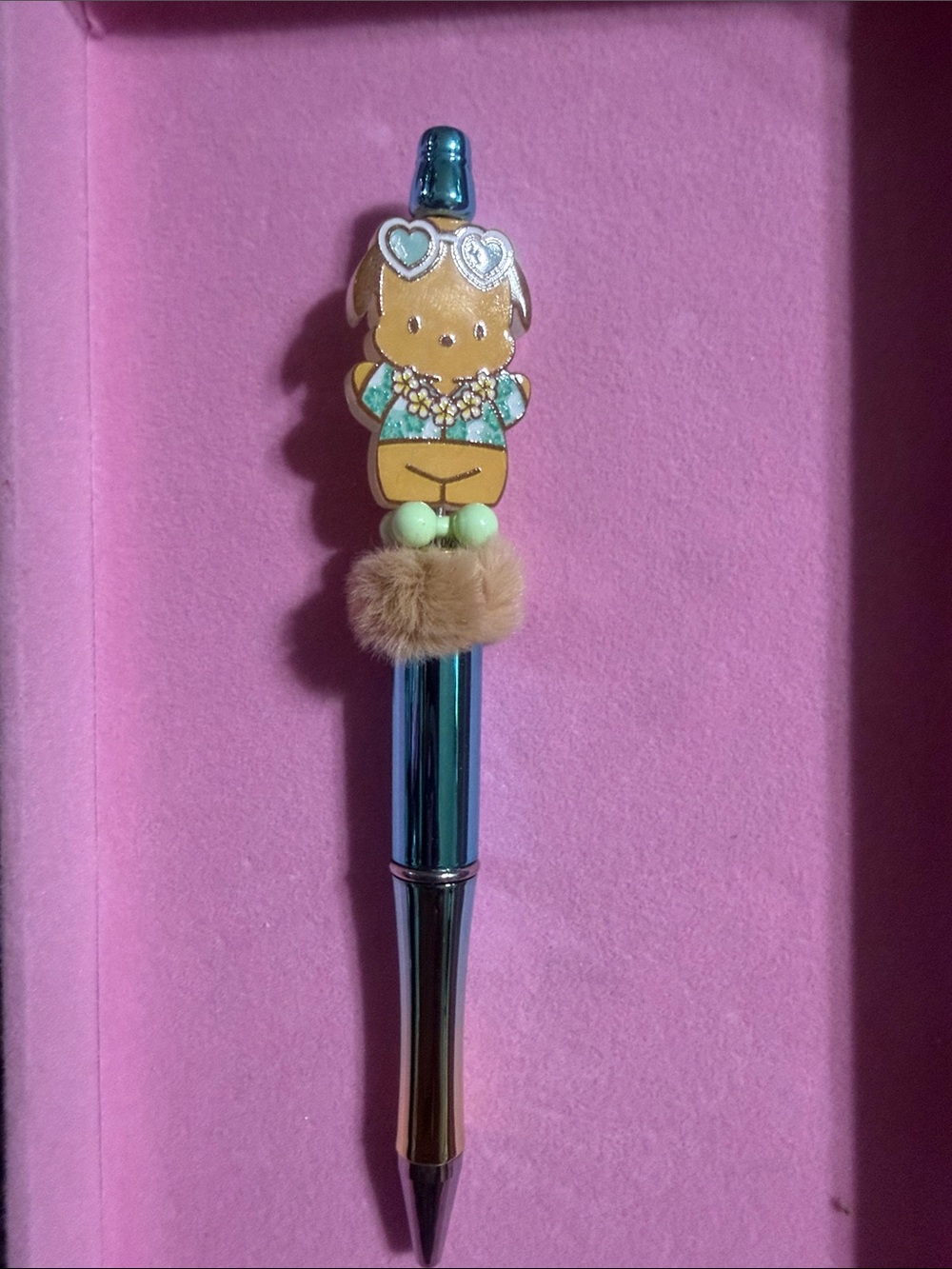 Pocha vacation series beaded pen.